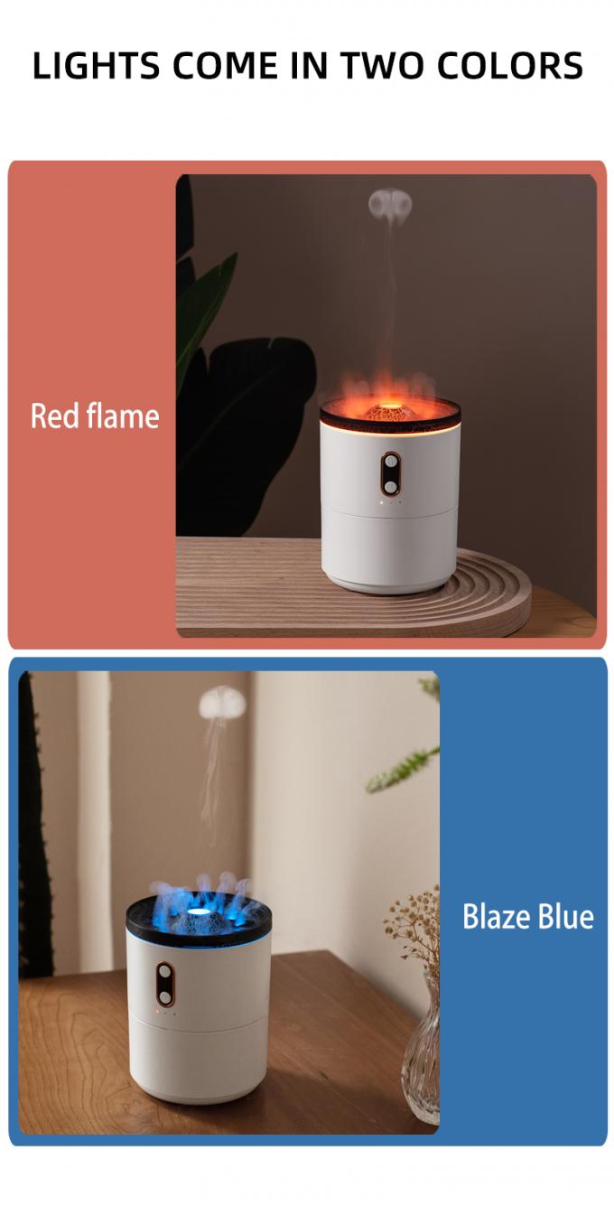 ขายร้อน JellyFish วอลคาน Humidifier มินิ พกพาสเปรย์ Volcano รูปแบบ Ultrasonic Humidifier Jellyfish Humidifier 4