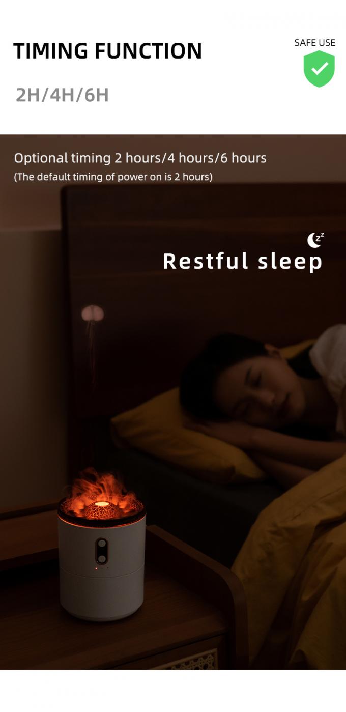 ขายร้อน JellyFish วอลคาน Humidifier มินิ พกพาสเปรย์ Volcano รูปแบบ Ultrasonic Humidifier Jellyfish Humidifier 7