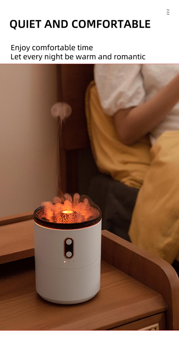 ขายร้อน JellyFish วอลคาน Humidifier มินิ พกพาสเปรย์ Volcano รูปแบบ Ultrasonic Humidifier Jellyfish Humidifier 8