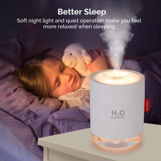 Homefish OEM Luftbefeuchter ขนาดถังน้ํา 500 มิลลิลิตร หมอกบริสุทธิ์ เครื่องปรับอากาศ 0