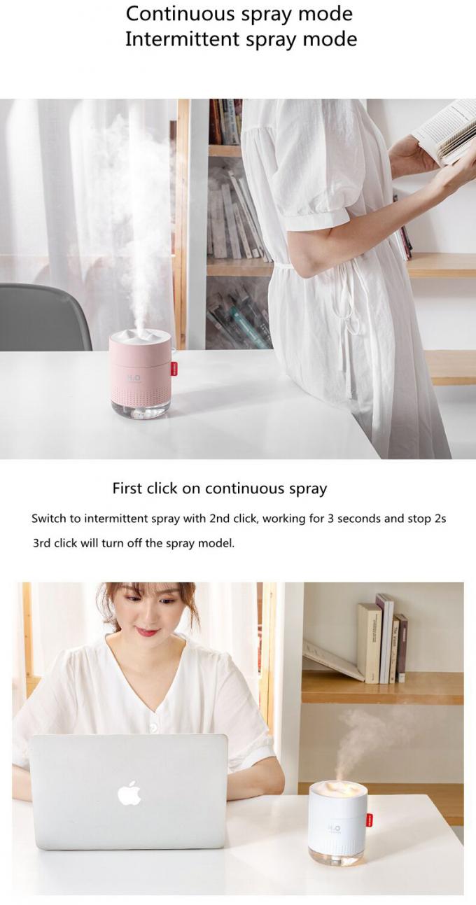 Homefish OEM Luftbefeuchter ขนาดถังน้ํา 500 มิลลิลิตร หมอกบริสุทธิ์ เครื่องปรับอากาศ 13