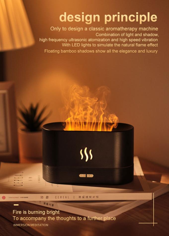 2023 New Humificador Ultrasonic Humidifier Flame USB Tabletop Humidifier Oil Diffuser Aroma Humidifier ผลิตภัณฑ์ Dropshipping ที่ดีที่สุด 6