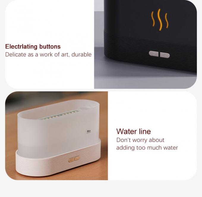 2023 New Humificador Ultrasonic Humidifier Flame USB Tabletop Humidifier Oil Diffuser Aroma Humidifier ผลิตภัณฑ์ Dropshipping ที่ดีที่สุด 13