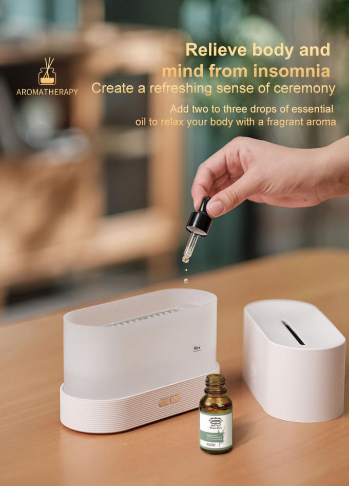 2023 New Humificador Ultrasonic Humidifier Flame USB Tabletop Humidifier Oil Diffuser Aroma Humidifier ผลิตภัณฑ์ Dropshipping ที่ดีที่สุด 8