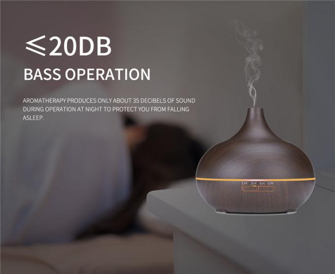 ขายร้อน สี LED แสงอากาศปรับความชื้น น้ํามันสําคัญ Diffuser ไม้เมล็ด น้ํามันสําคัญ Air Humidifier 6