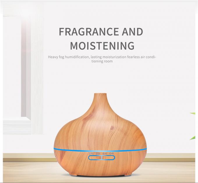 ขายร้อน สี LED แสงอากาศปรับความชื้น น้ํามันสําคัญ Diffuser ไม้เมล็ด น้ํามันสําคัญ Air Humidifier 5