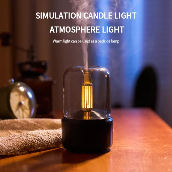 H2o Spray Mist Maker Fogger Aroma Diffuser น้ํามันจําเป็น เครื่องปรับอากาศรถยนต์ เครื่องปรับอากาศขนาดเล็ก 1