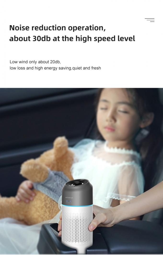 Homefish Hepa 13 แอนติแบคทีเรียฟิลเตอร์ Usb เครื่องปรับความชื้นแบบพกพา 11