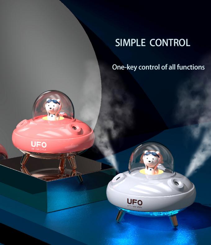เครื่องปรับความชื้นเครื่องบิน UFO 400 มิลลิลิตร USB 5V 10