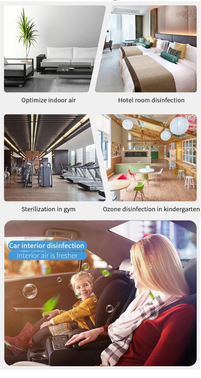 HOMEFISH โทรศัพท์มือถือ บ้าน / ธุรกิจ Ozonator ดิจิตอล เครื่องล้างอากาศ เครื่องล้างอากาศ เครื่องล้างอากาศ 3