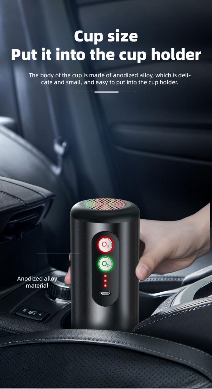 Homefish OEM เครื่องล้างอากาศรถยนต์ โอโซนยูวี โยนิคใหม่ เครื่องล้างอากาศแบบพกพา โยนิเซอร์โอโซน เครื่องผลิตโอโซน เครื่องล้างอากาศสําหรับรถยนต์ Usb เครื่องใช้ในบ้าน 4