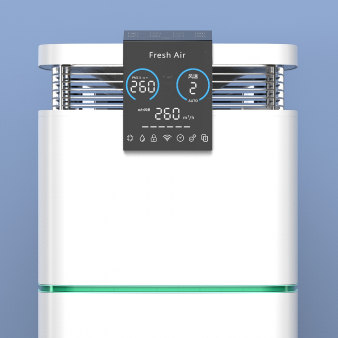 HOMEFISH 760m3/H ระดับการแพทย์ CADR สูง Luftreiniger HVAC Tuya เครื่องล้างอากาศ 1