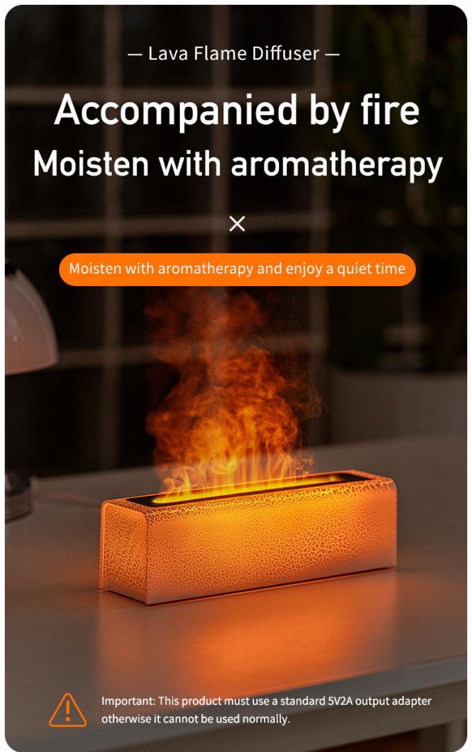 คล้ายคลึงไฟโลวา อารอมะธาบาย Diffuser Humidifier กับแสงบรรยากาศ 0