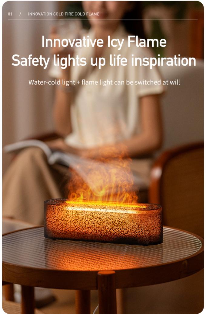 คล้ายคลึงไฟโลวา อารอมะธาบาย Diffuser Humidifier กับแสงบรรยากาศ 2