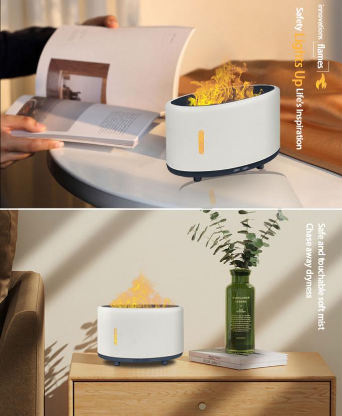เครื่องปรับความชื้นเพลิงสงบ Bluetooth Remote LED Aromatherapy ปรับแต่ง 150 มิล 3