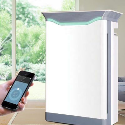 ราคาดี HOMEFISH เครื่องทําความสะอาดอากาศสําหรับครัวเรือน 410m3/H การควบคุม APP Smart Wifi ออนไลน์
