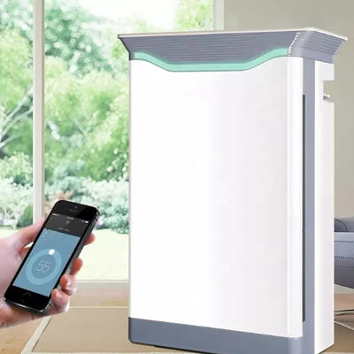ซื้อ HOMEFISH OEM เครื่องระบายกลิ่นอากาศ HEPA Filter เครื่องทําความสะอาดอากาศสมาร์ท 220V online manufacture