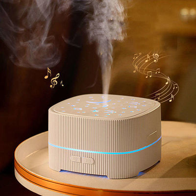 HOMEFISH โบลูทูธ มิวสิควอล์ท แสง LED เครื่องระบายน้ํามันอุดหนา เครื่องระบายกลิ่น เครื่องปรับความชื้น 500ML