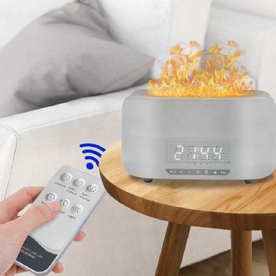 ราคาดี HOMEFISH เครื่องปรับความชื้นอากาศไฟด้วยความรุนแรง 400 มิลลิลิตร พร้อม Bluetooth ออนไลน์