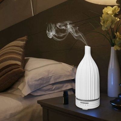 ราคาดี ขายร้อน 120 มิลลิลิตร หรูหราบ้านเงียบ น้ํามัน Diffuser กลิ่นเซรามิก กลิ่นหอม Ultrasonic กลิ่นเซรามิก Diffuser ออนไลน์